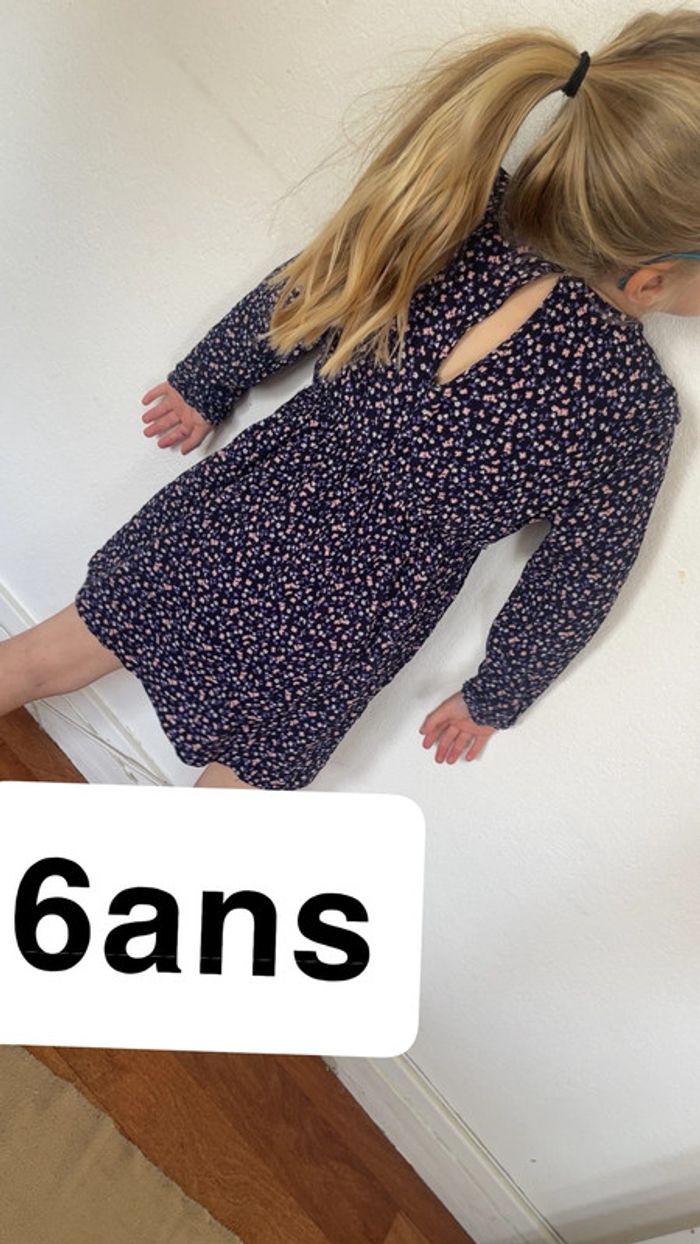 Robe manche longue fille 6ans - photo numéro 2