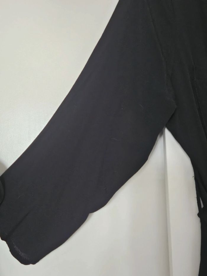 Robe chemise longue noire Monoprix - photo numéro 6