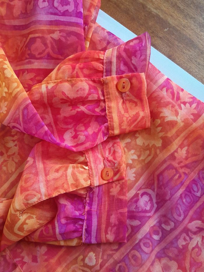 Chemise voile ouverte vintage Berger du nord - photo numéro 7
