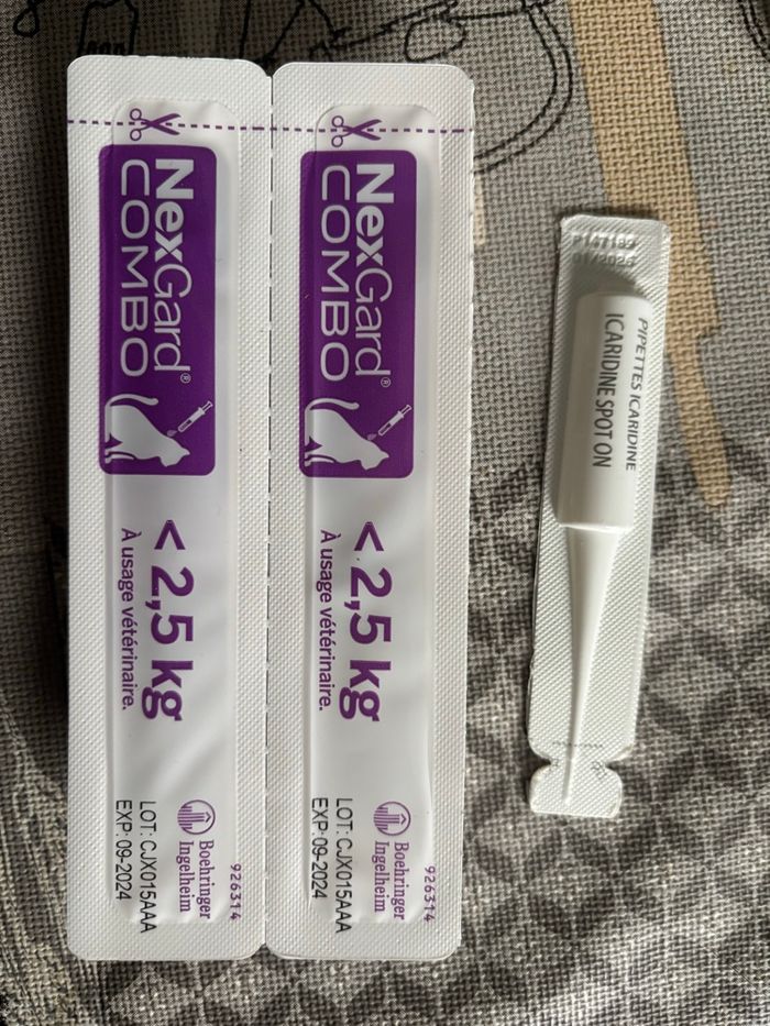 Pipettes anti  puces chat - photo numéro 2