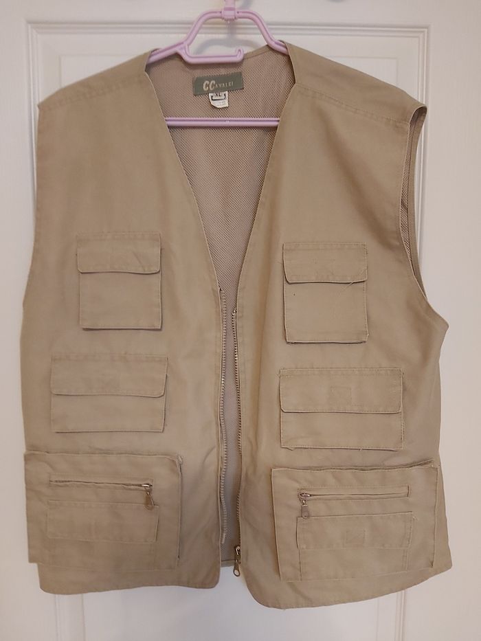 Gilet sans manches beige neuf