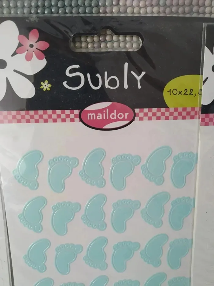 Lot de 3 planches stickers - photo numéro 3