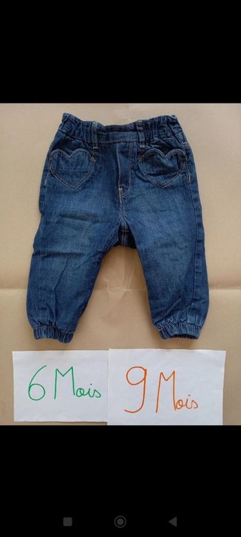 Jeans 6-9 mois
