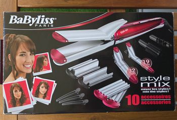 Fer à lisser / boucler Babyliss style mix