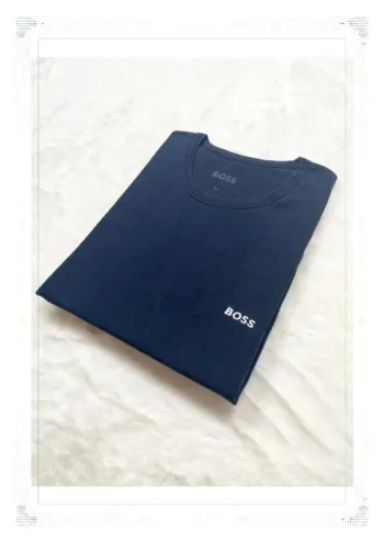 T-shirt Hugo Boss bleu marine - Taille M - Homme