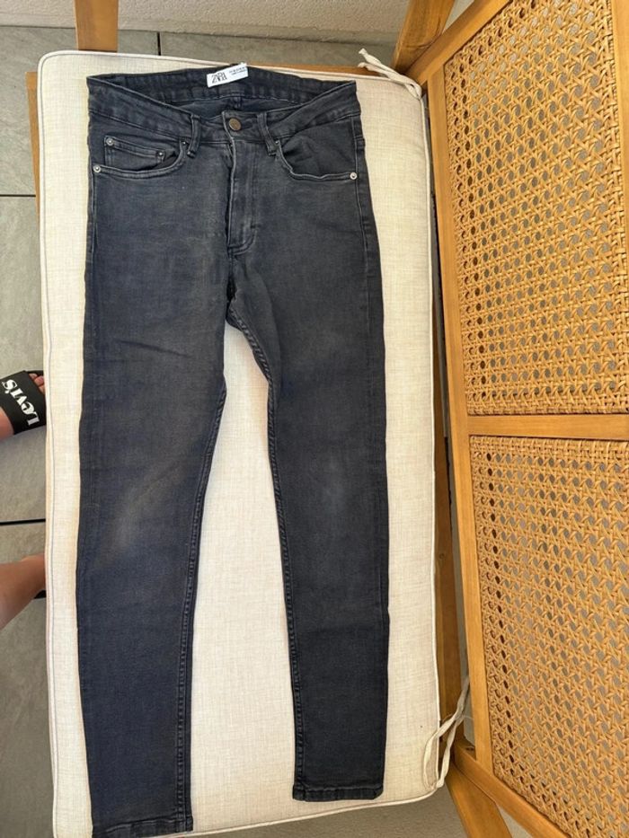 Jean noir zara taille 38 - photo numéro 8