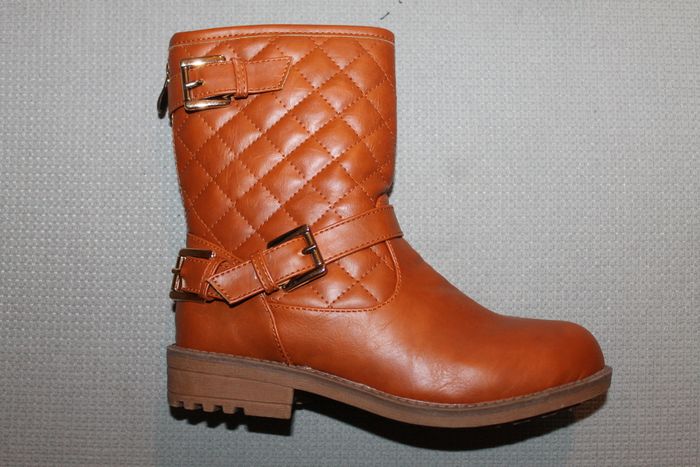 bottines marron caramel 34