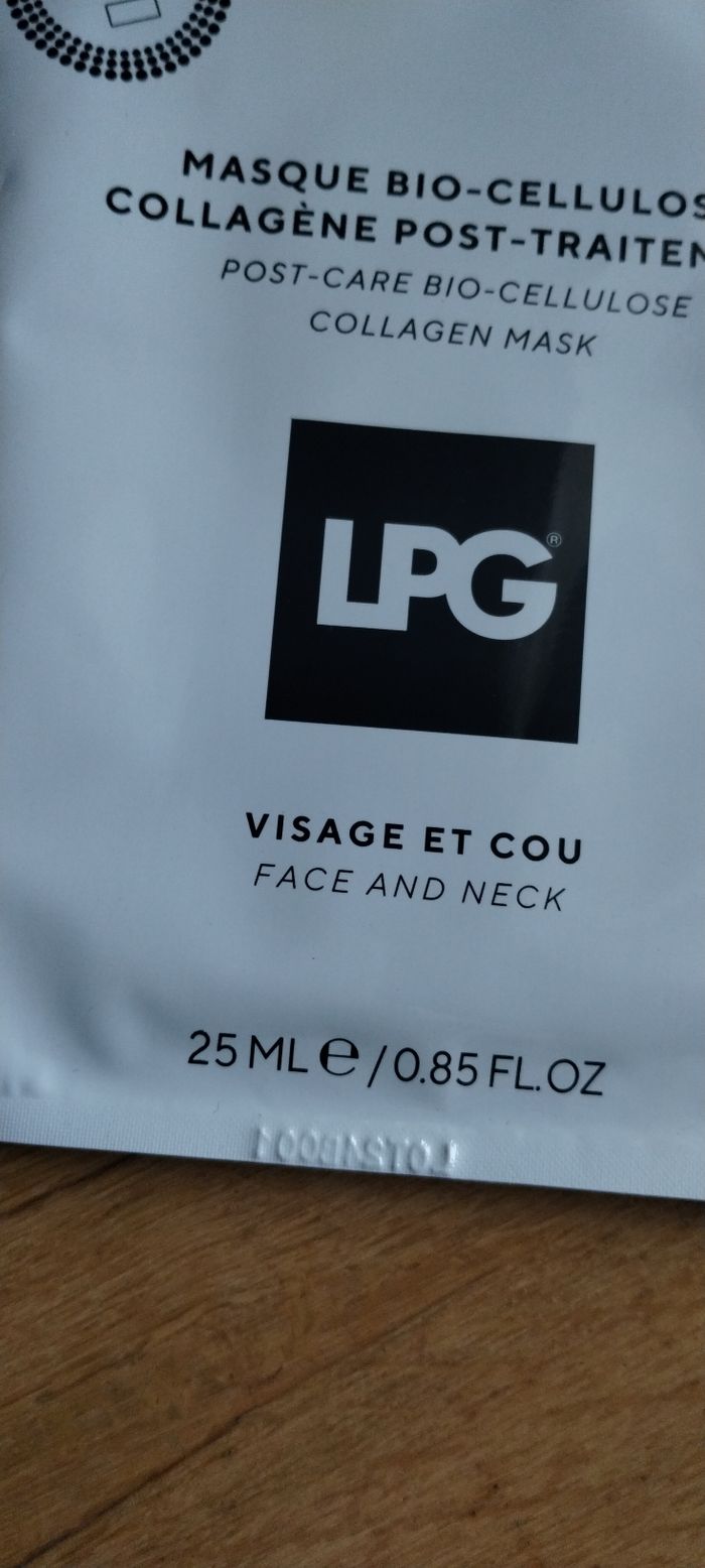 Masque bio cellulose lpg - photo numéro 2