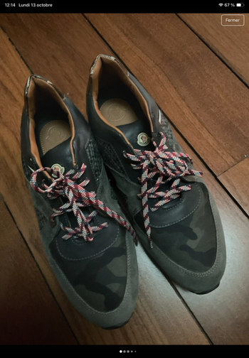 chaussures baskets moncler neuf 42