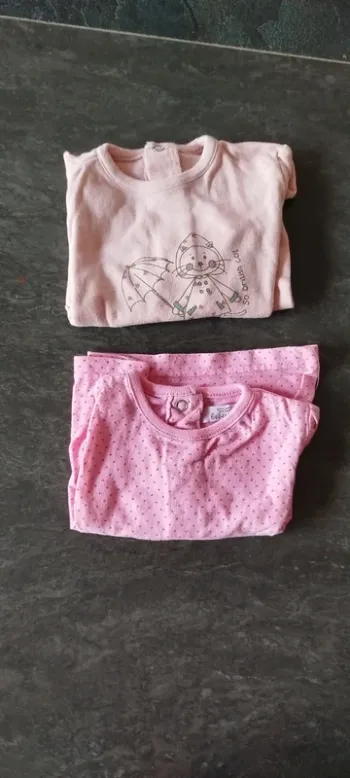Lot polo bébé rêve