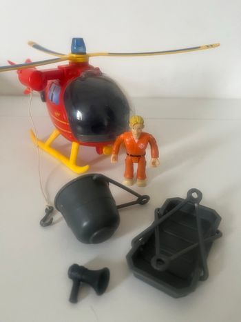 Hélicoptère Sam le pompier et son personnage