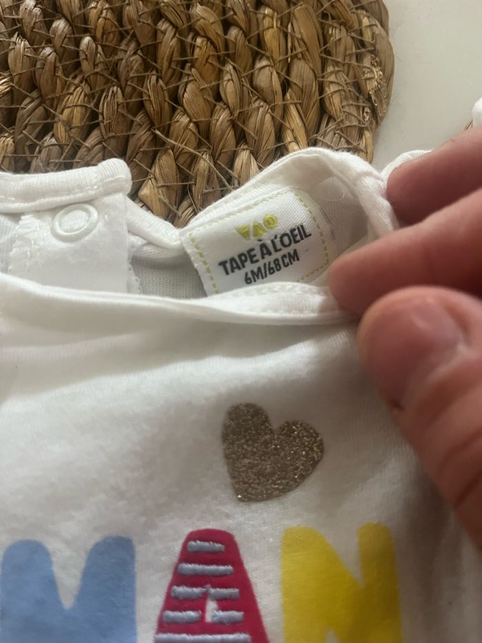 Tee shirt club maman 6 mois - photo numéro 2