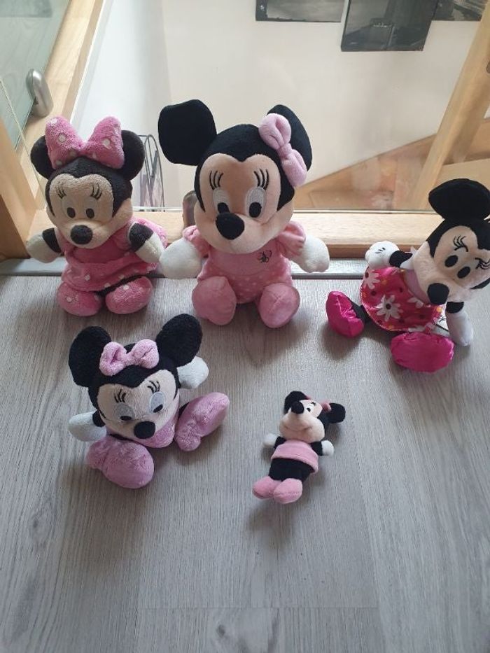 Lot de 5 minnie