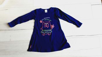 Vêtement fille robe manches longues Baby 4 ans