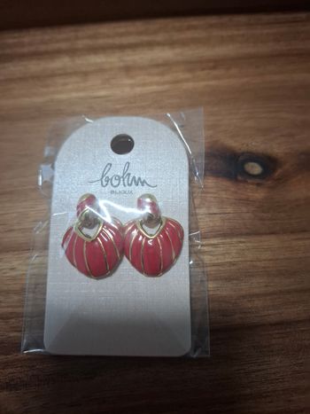 Boucle d'oreilles bohm