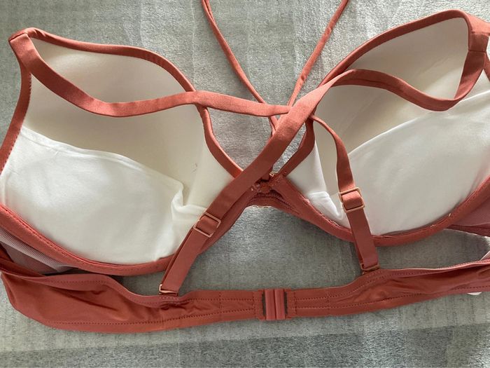 Haut maillot orange Chantelle neuf - photo numéro 9