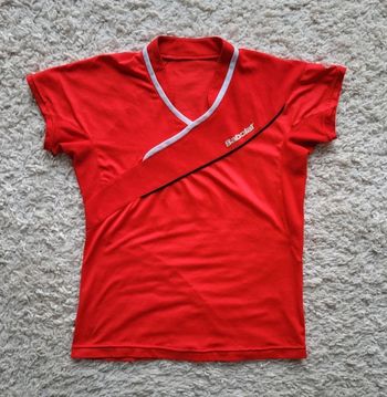 T-shirt rouge manches courtes Babolat Taille S