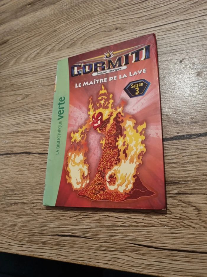 livre gormiti évolution néorganic
Le maître de la lave
Saison 3