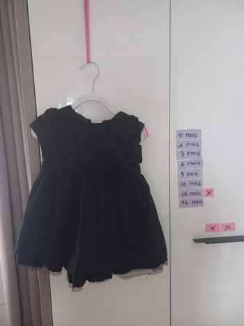 Robe kitchoun noire 18 mois