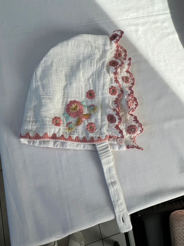 Ensemble Barboteuse 12 mois et bonnet T2 Louise Misha - photo numéro 5