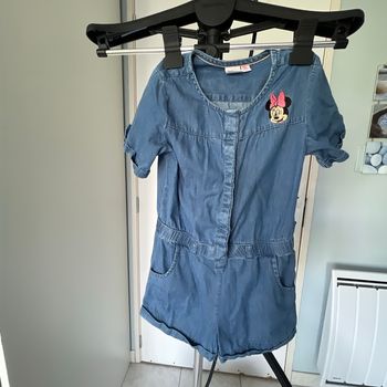 Combinaison short jean