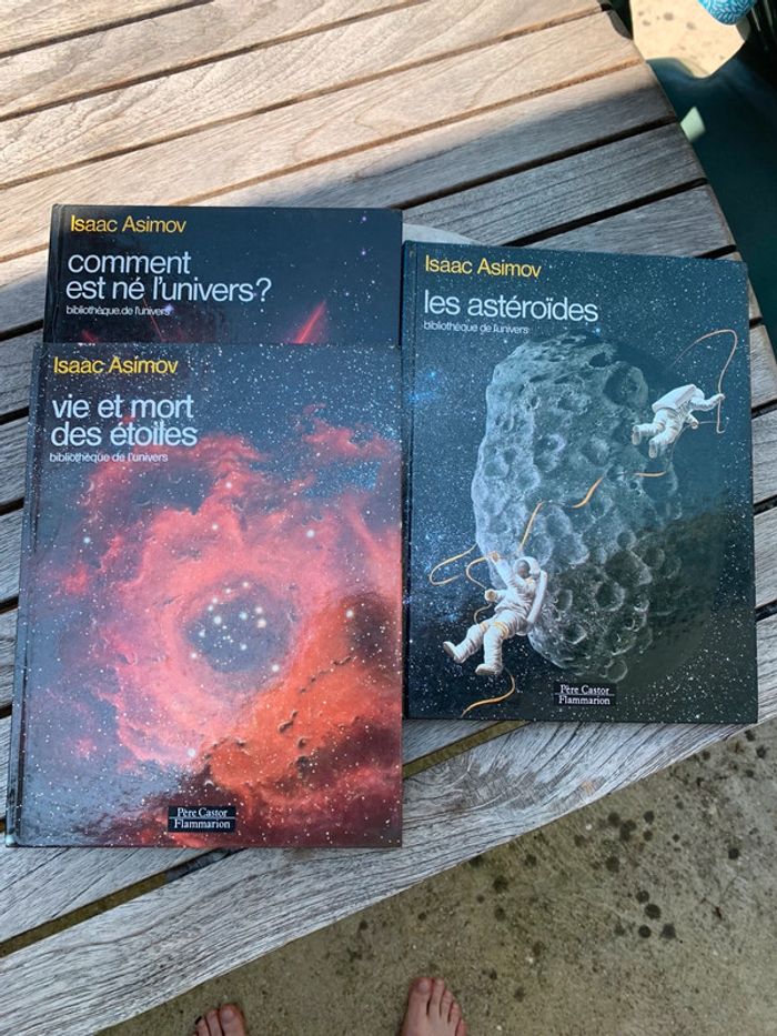 Lot de trois livres sur l’univers neuf de Père Castor 🦫 Flamarion