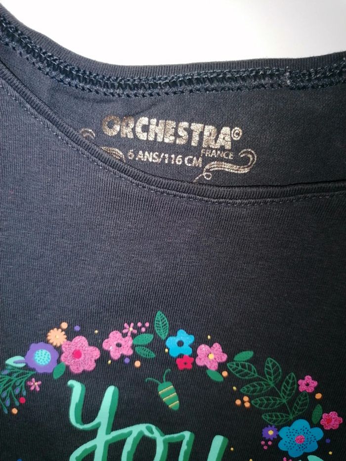 Tee-shirt et short dépareillé 6ans Orchestra Primark - photo numéro 4