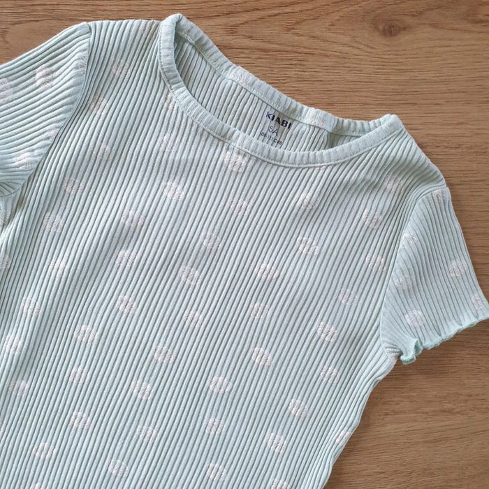 🩷 Tee-shirt MC mailles côtelé 5 ans Kiabi #emyfleury_5ansfille - photo numéro 2
