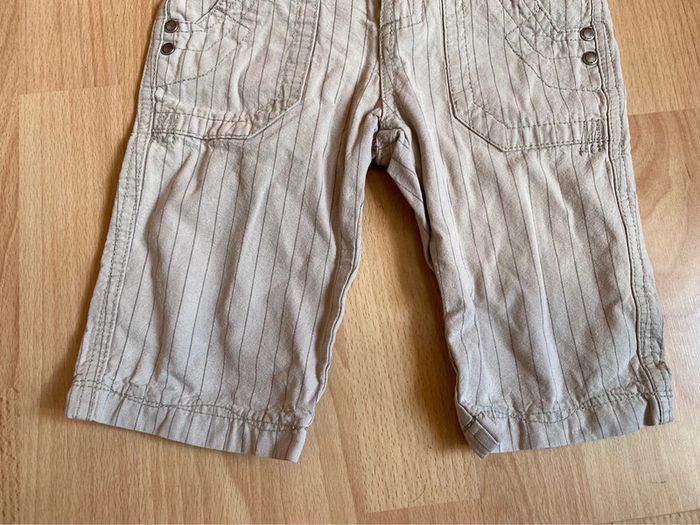 Beau pantacourt beige Vertbaudet T. 4 ans/102 cm garçon TBE - photo numéro 5