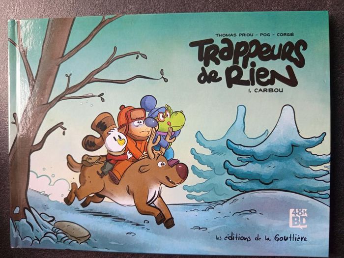 BD - Trappeurs de rien - Caribou - Tome 1