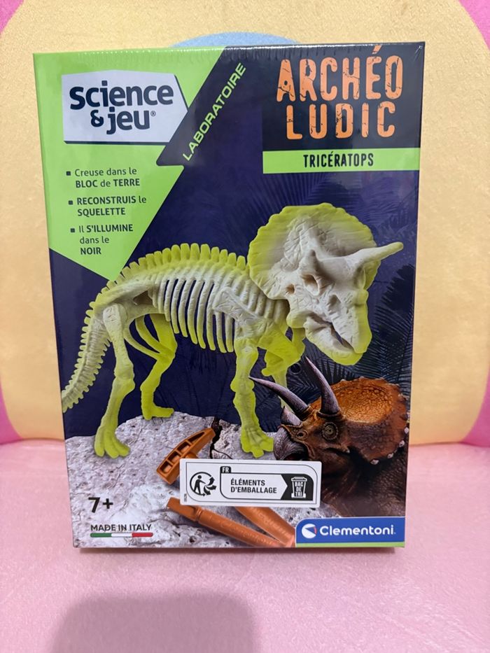 Archéo ludique Tricératops.