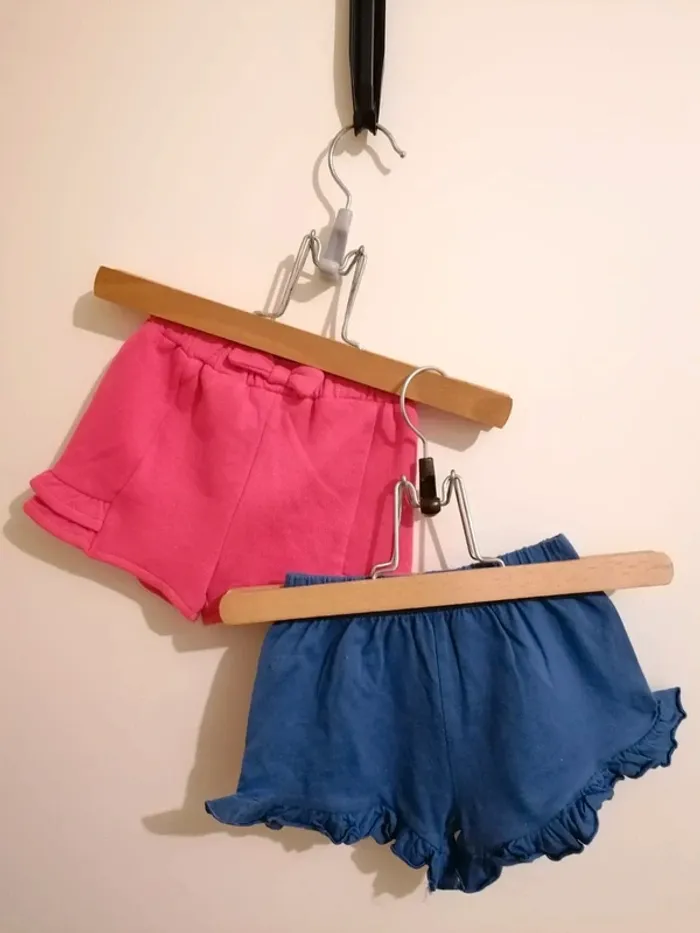 Lot short été fille 6 mois in extenso