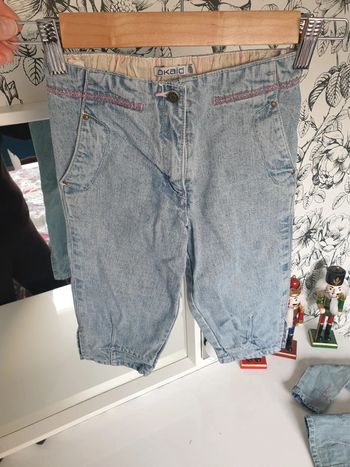 Pantacourt jeans Okaidi