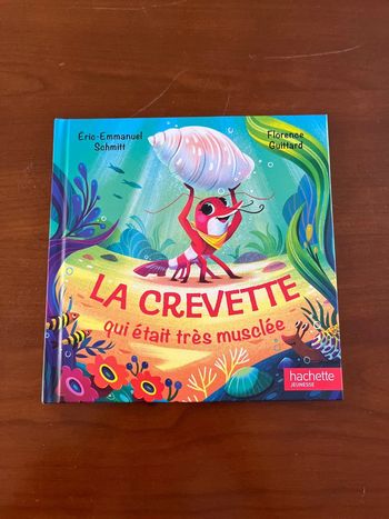 Livre mcdo « la crevette qui était très musclée »