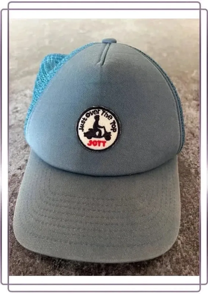 Casquette bleue Jott homme/femme Blaue Kappe Tappo blu Blue cap - photo numéro 3