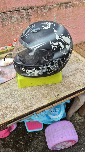 Casque de moto