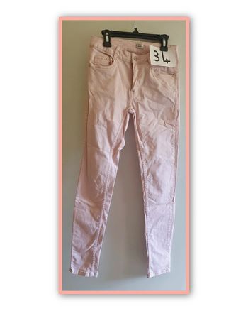 Pantalon jean rose femme taille 34