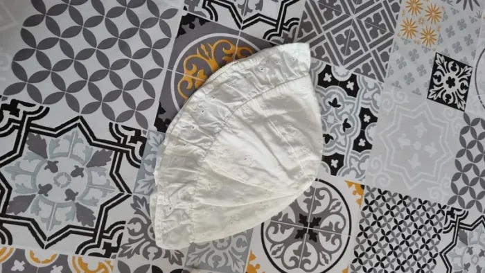Bonnet 6/12 mois blanc