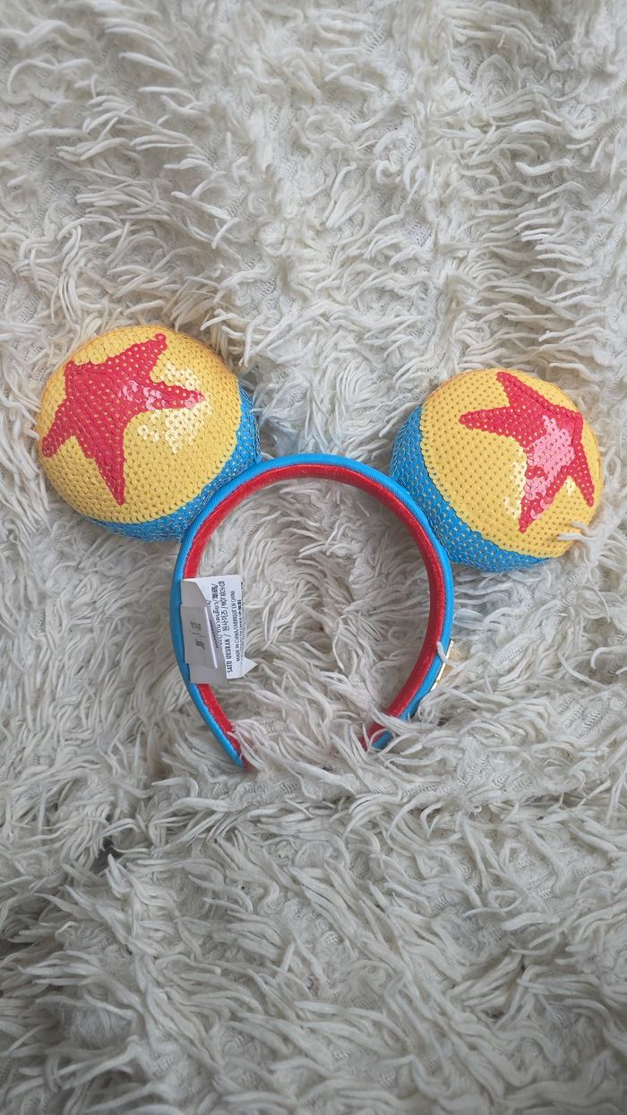 Ears disney oreille minnie mickey loungefly pixar sequin disneyland paris - disney store
