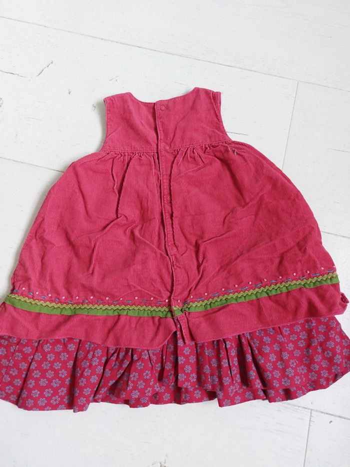 Robe rose Catimini Taille 6 mois - photo numéro 4