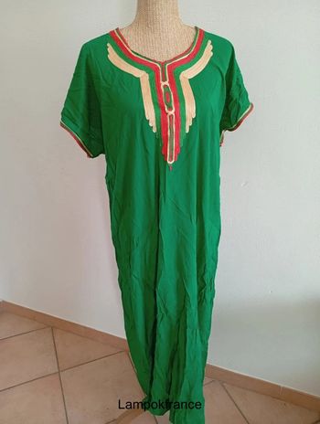 Longue Tunique orientale style africain maghrébin taille unique