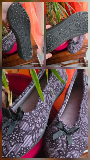 Ballerines Euroflex Comfort – Pointure 6.5/7 – Très bon état