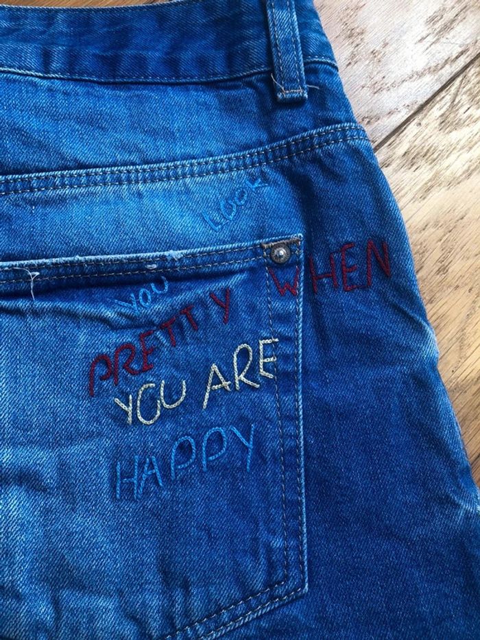 Short jean Zara T36 - photo numéro 7