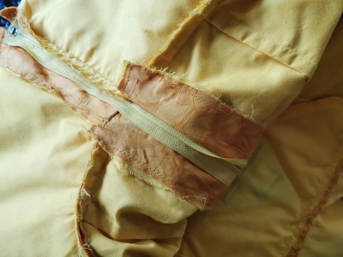 Ensemble jupe et blouse éthnique jaune moutarde pour femme - photo numéro 12