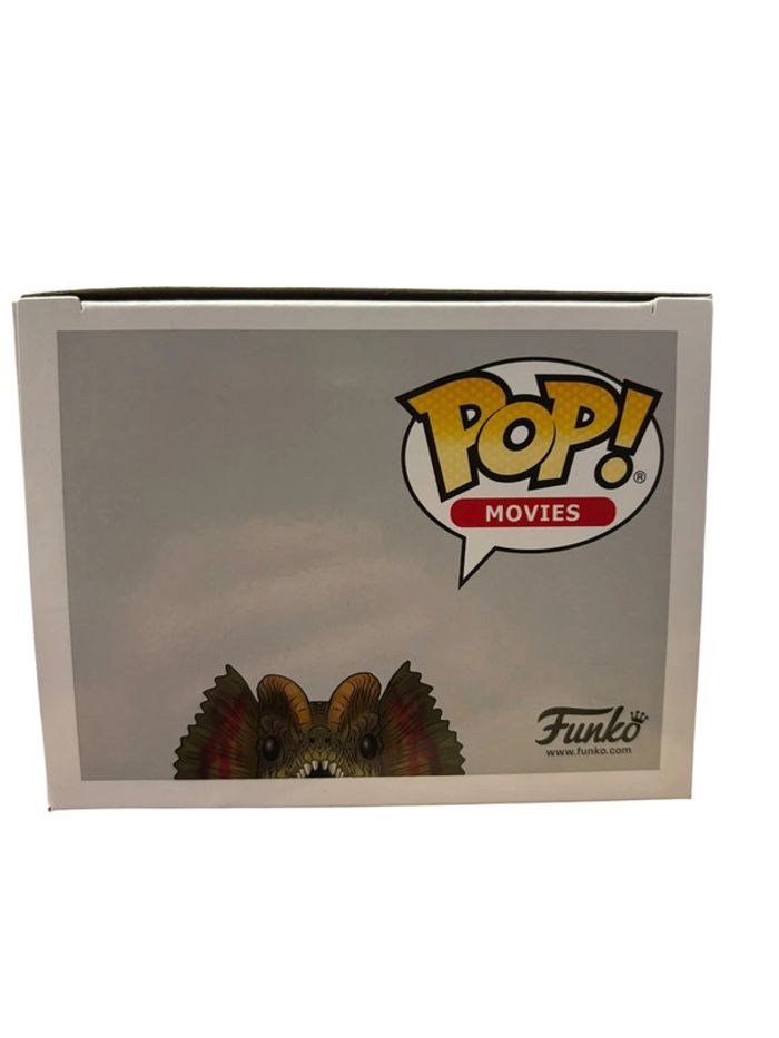 Figurine Funko Pop Jurassic Park 25th anniversary Dilophosaurus Red Spécial Édition 550 neuf - photo numéro 5