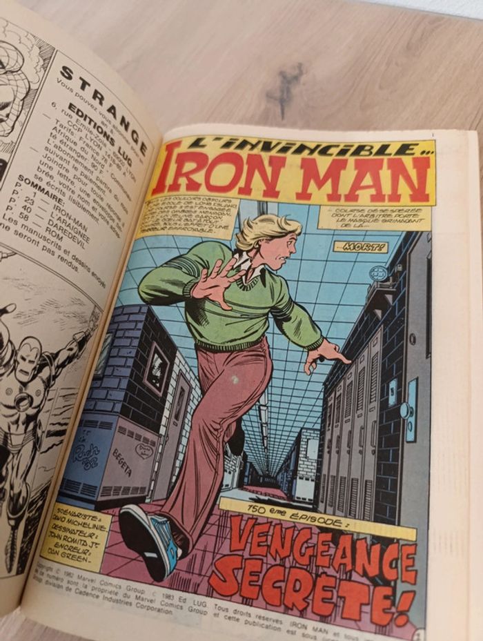 Livre comics vintage le journal de Spider-Man - photo numéro 5