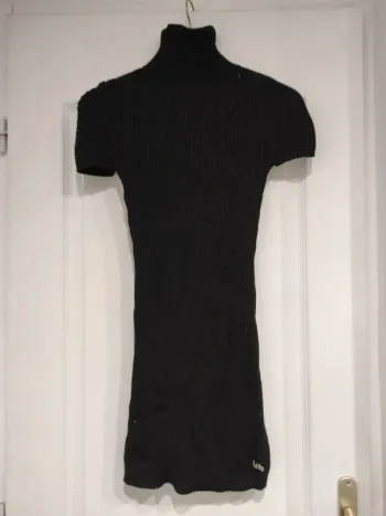 Robe LPB col roulé noir