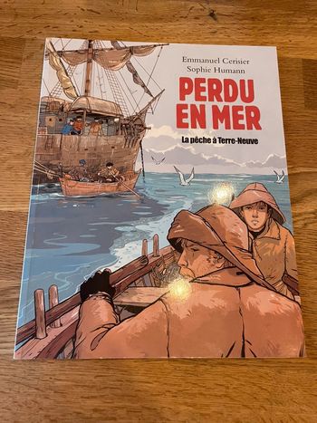 Livre L’école des Max Perdu en mer