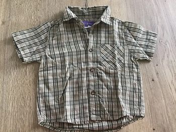 Chemise à carreaux