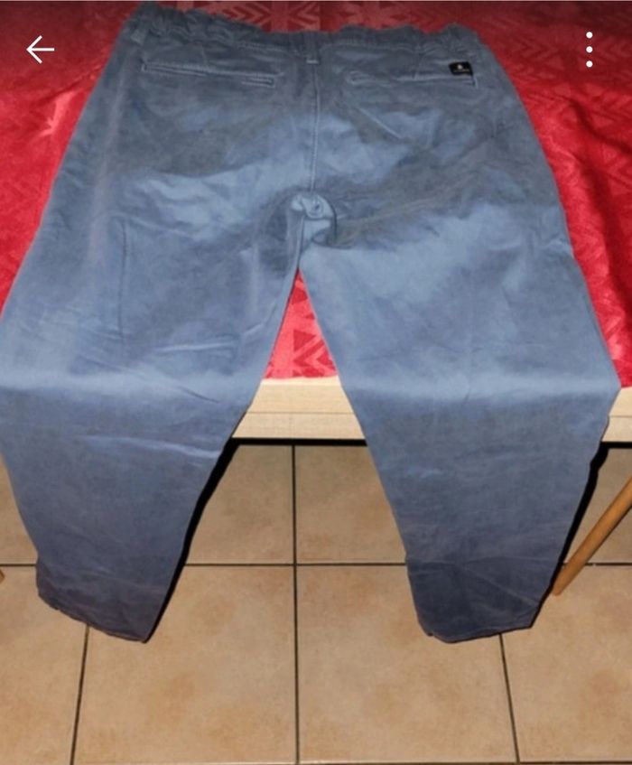 Chino bleu pétrole - photo numéro 2